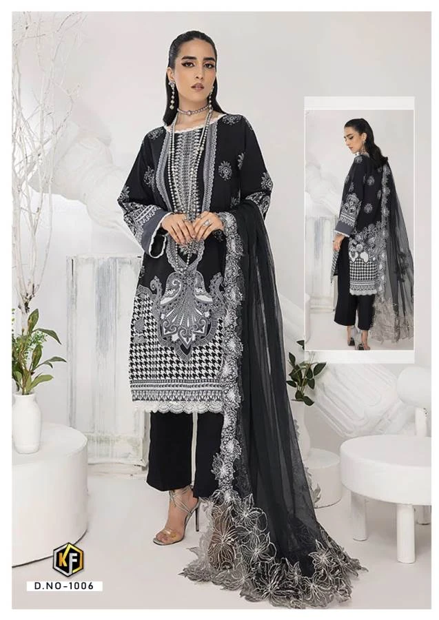 Keval Roha Black and White Vol 1 Cotton Wholesale Pakistani Readymade Salwar Suit Catalog — Wholesale Salwar Suits, Keval Fab wholesale from Surat - Gallery Image 8